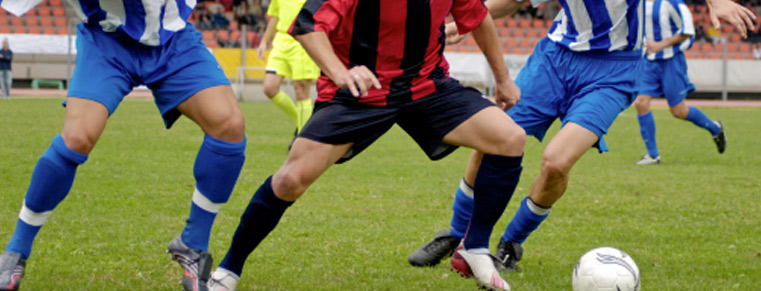 Boys Playing Soccer